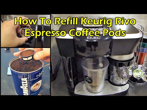 How To Refill Keurig Rivo Espresso Cappuccino Coffee Pods