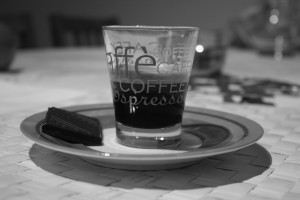 Cup of Joe - Caffè espresso and dark chocolate
