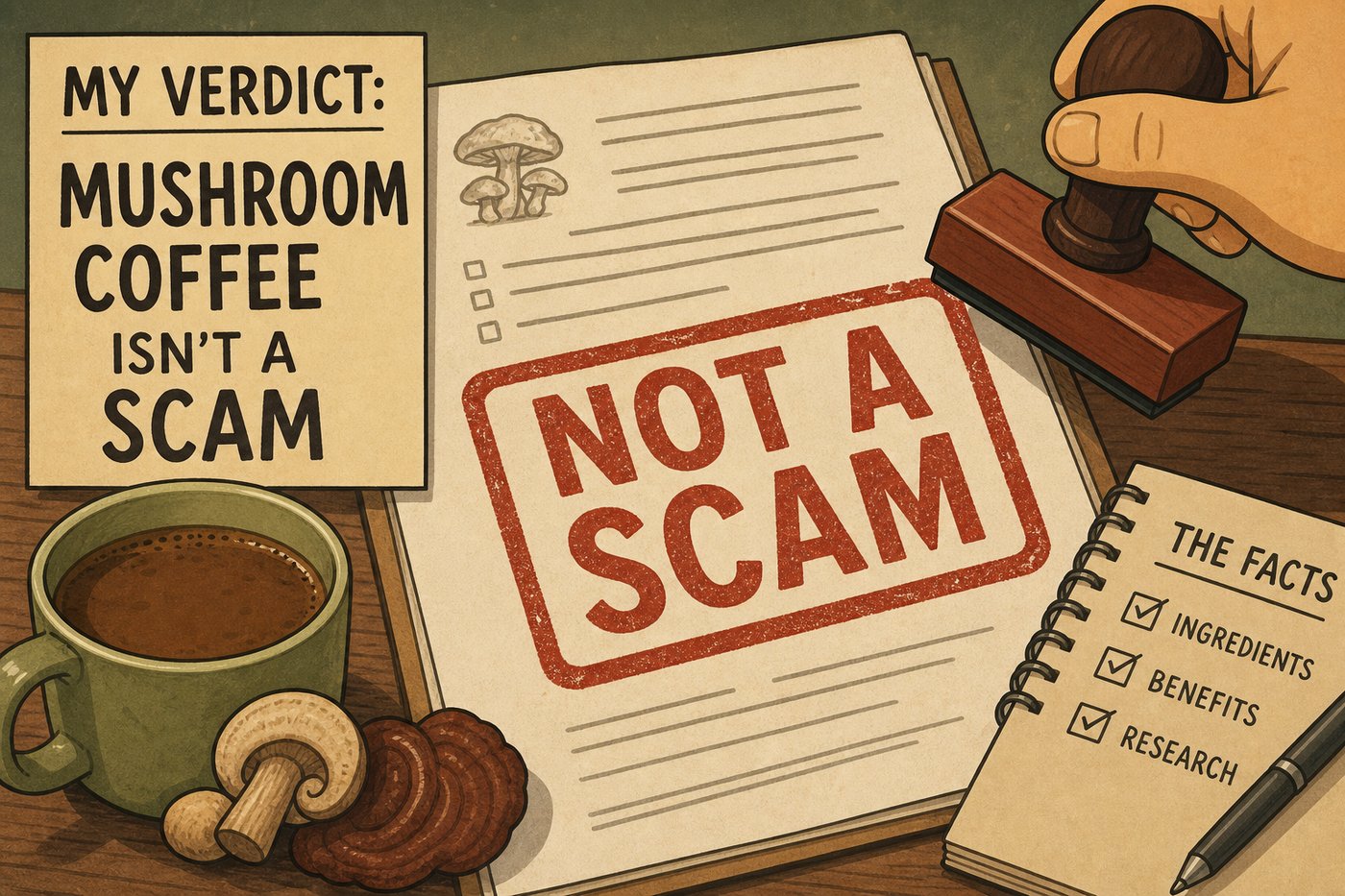 Is mushroom coffee worth it — survival drink with a wellness rebrand
