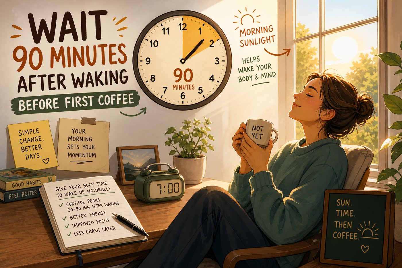 Adenosine attaching to receptors in the brain to create sleepiness
