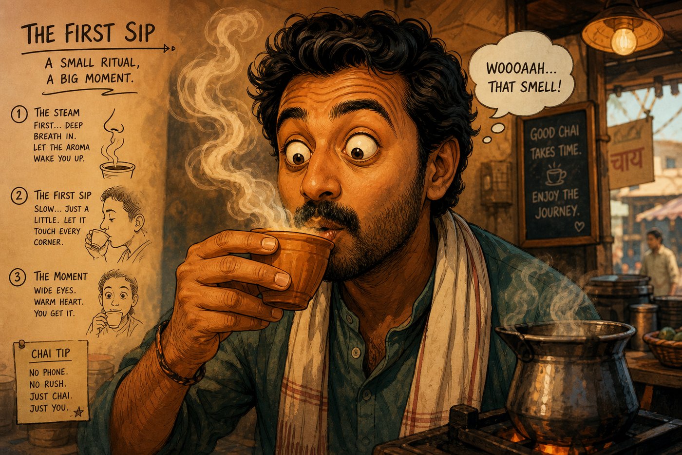 The heat, the smell, and the first sip: coffee ritual and conditioning