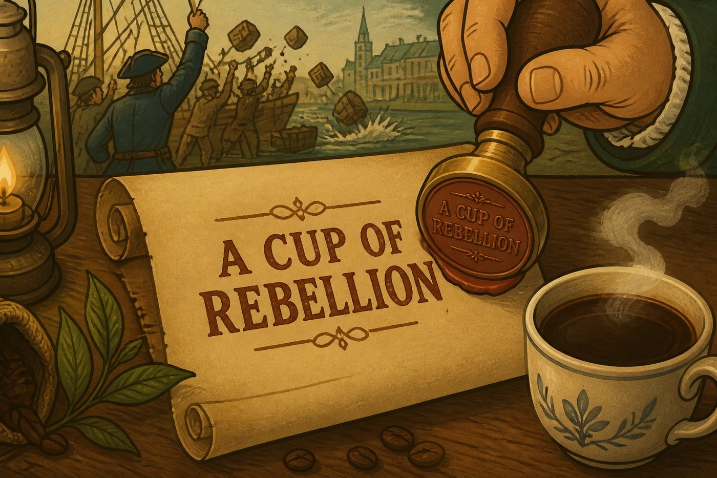 A Cup of Rebellion: Why coffee and free thinking always prevail against authority